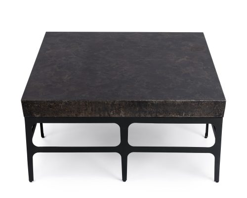 Classic Home Adela Coffee Table Rust Noir - Image 3