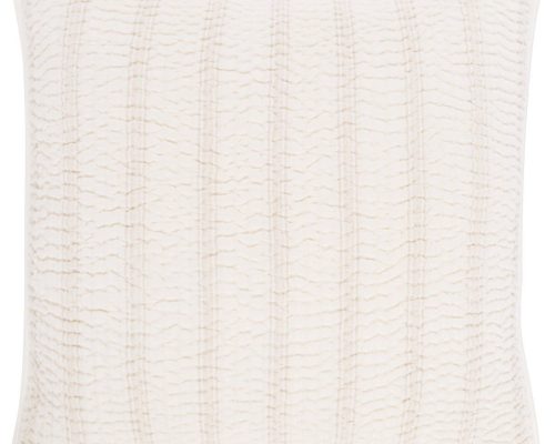 Classic Home Abram Cotton Linen 3 Piece Queen Quilt Set-Eggshell - Image 7