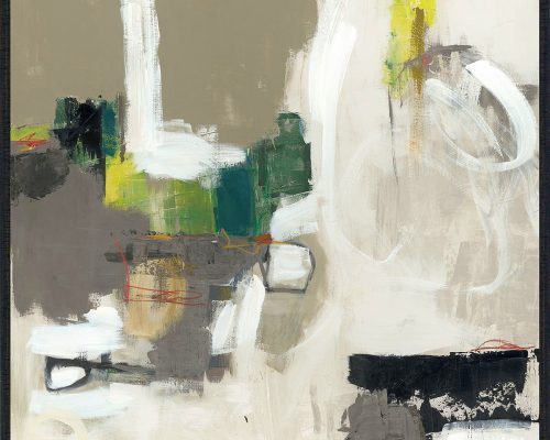 Alternative view of Classic Home Amazonian Painting By Buddy Whitlock Gray/Pearl Silver