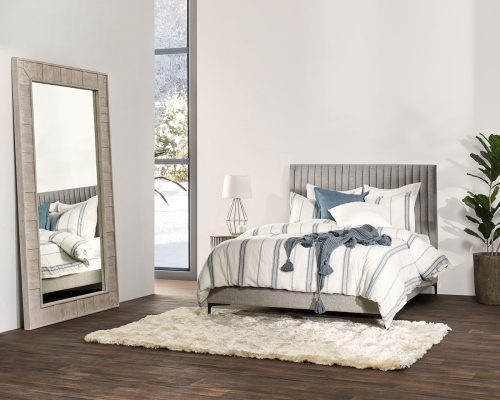Classic Home Astrid Floor Mirror White - Image 5
