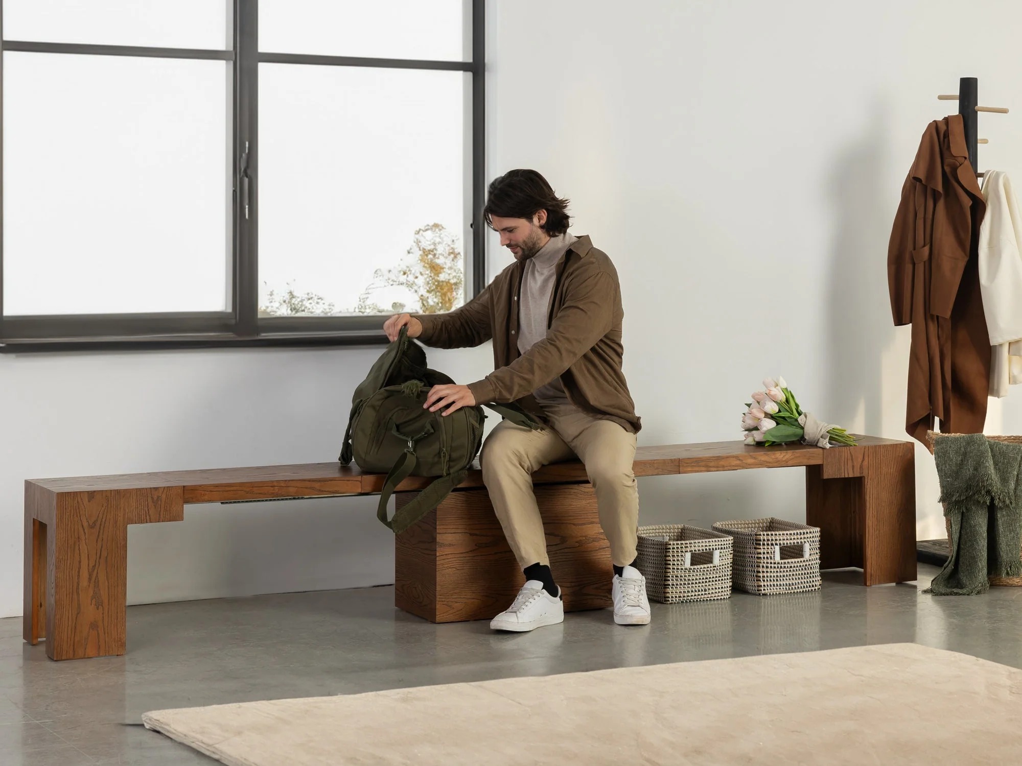 Transformer Extendable Dining Bench - Image 2