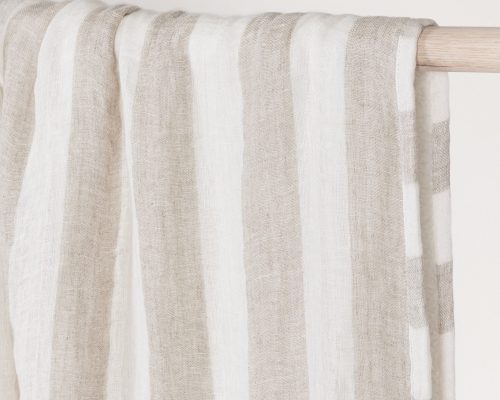 Alternative view of Classic Home Atwater Throw Ivory/Natural