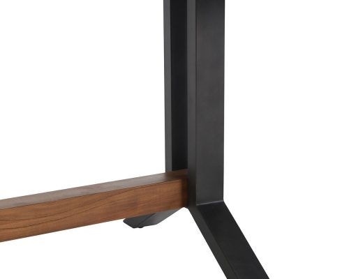 Classic Home Bellamy Dining Table Amber Brown - Image 4