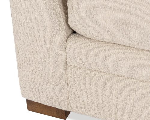 Classic Home Audrey Leather Backless Sofa Lush-Saddle - Image 7