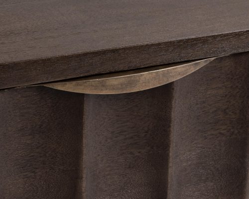 Classic Home Baylee 1 Drawer Nightstand Cocoa Brown - Image 6