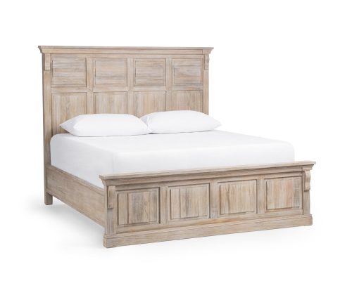 Alternative view of Classic Home Adelaide Eastern King Bed Natural/Cream Wash