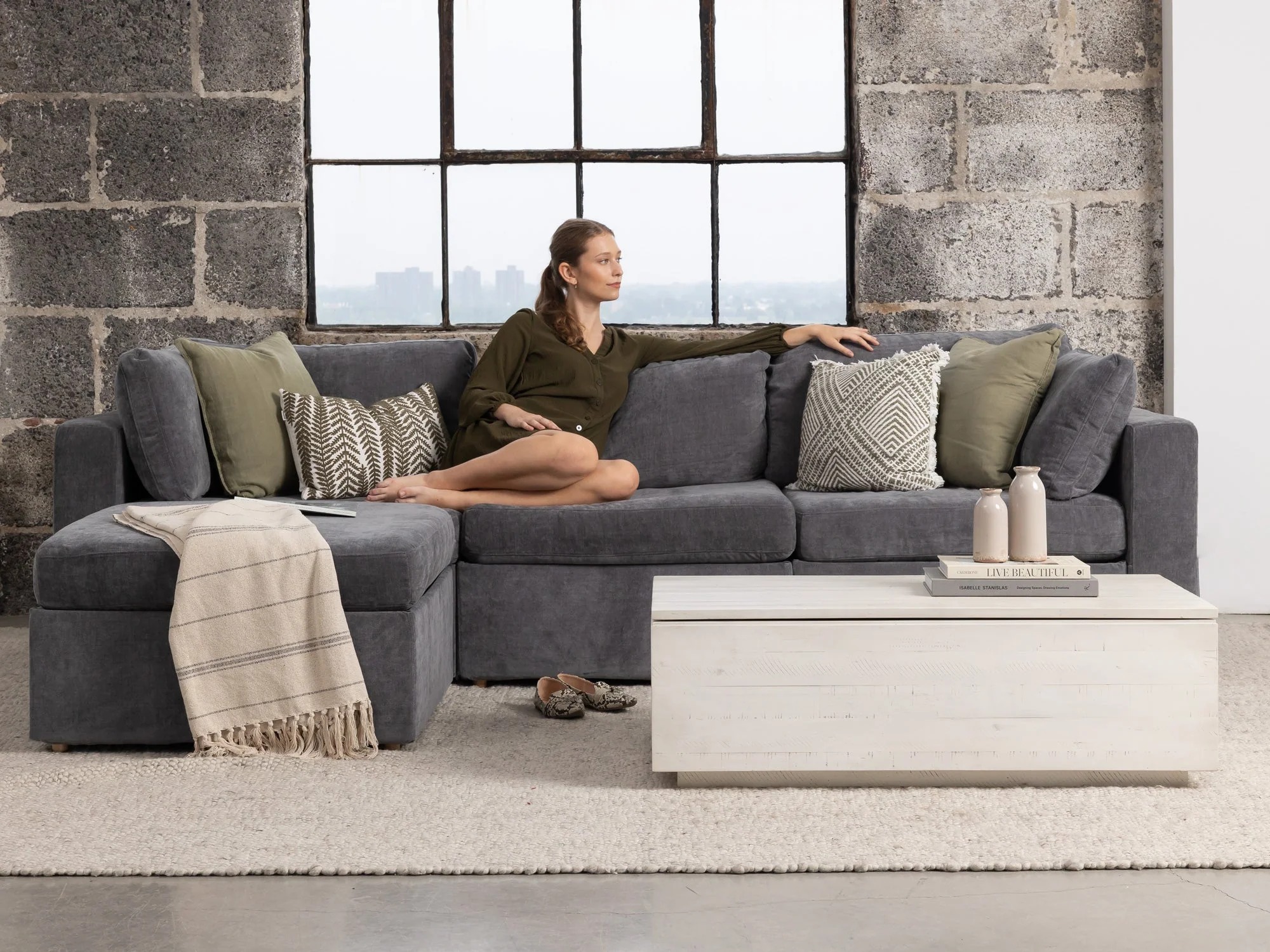 Transformer Lift Top Coffee Table - Panel Storage - Image 8