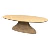 Classic Home Amra 94" Dining Table Sandstone Greige