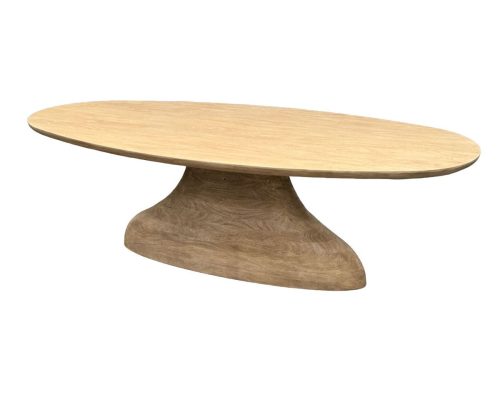 Classic Home Amra 94" Dining Table Sandstone Greige