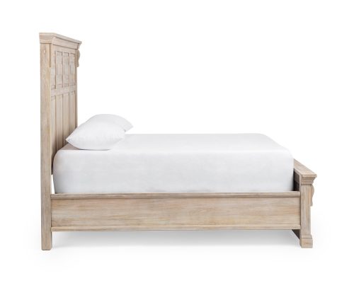 Classic Home Adelaide Eastern King Bed Natural/Cream Wash - Image 3