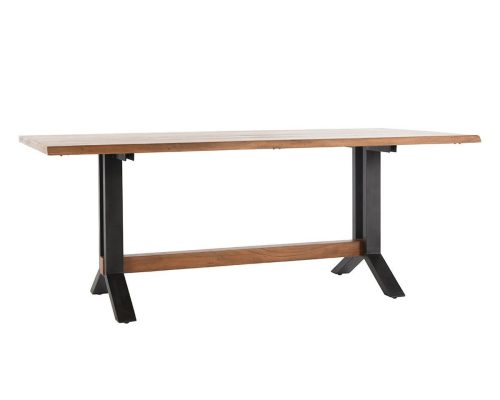 Alternative view of Classic Home Bellamy Dining Table Amber Brown
