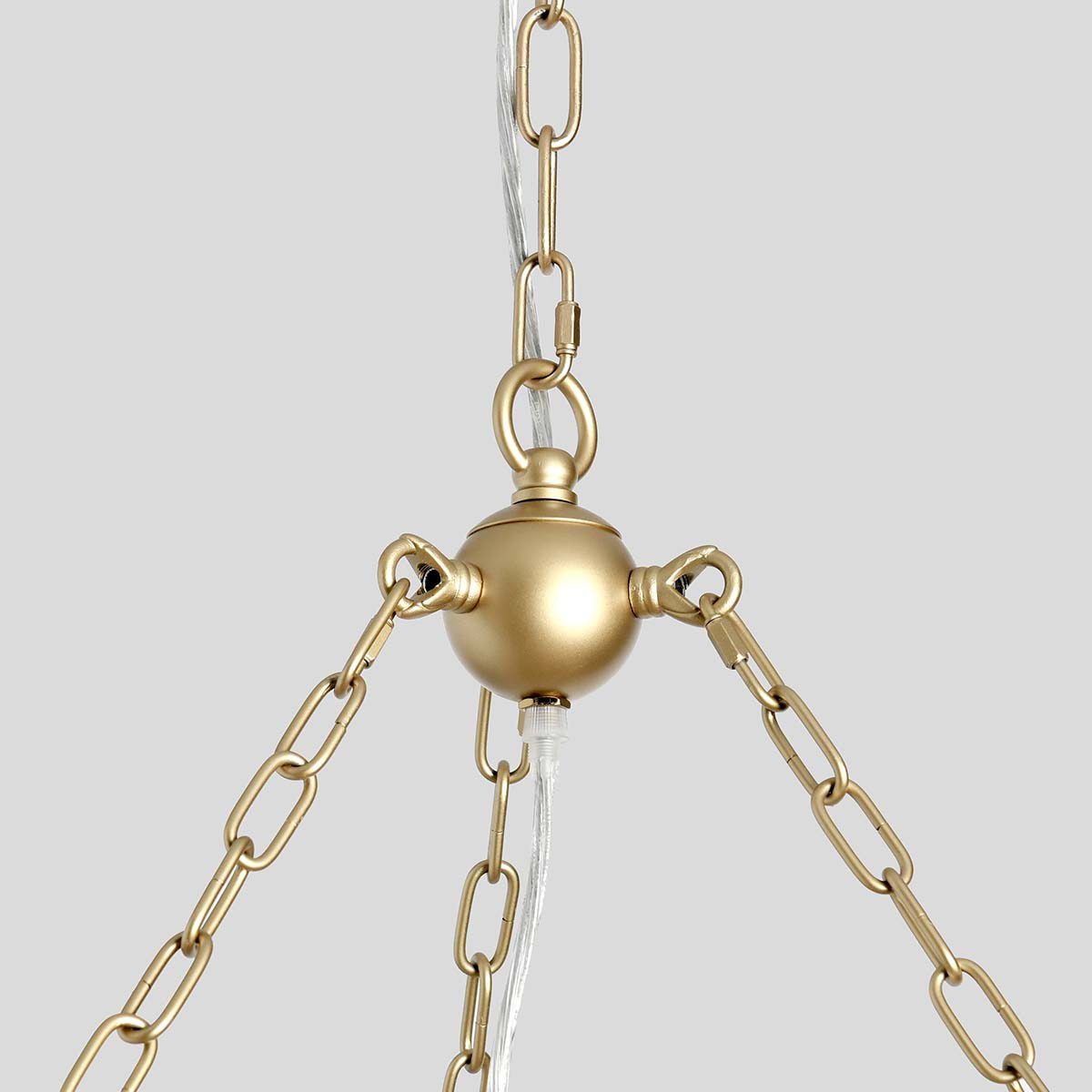 Classic Home Amanda Beaded Chandelier White - Image 5