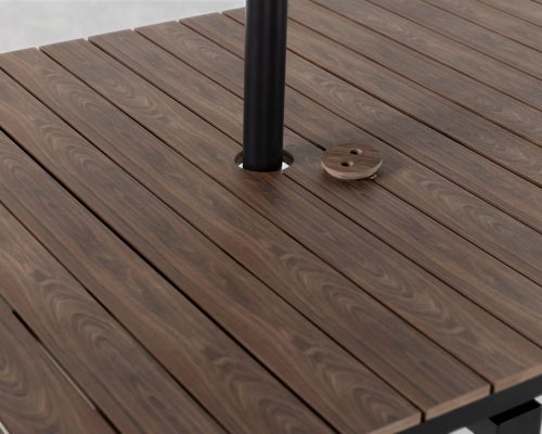 Transformer Outdoor Extendable Dining Table - 5 Panels for Outdoor Table - Image 5