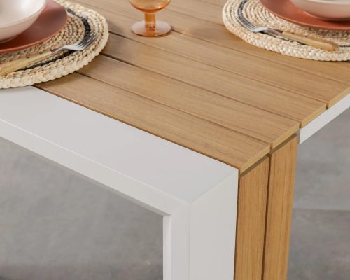 Transformer Outdoor Extendable Dining Table - 5 Panels for Outdoor Table - Image 7