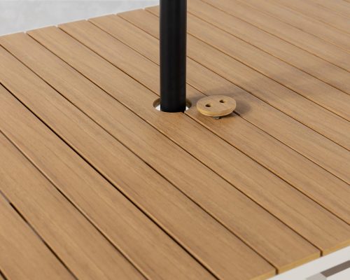 Transformer Outdoor Extendable Dining Table - 5 Panels for Outdoor Table - Image 11