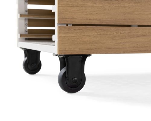 Transformer Outdoor Bar Cart - Panel Storage - Image 4