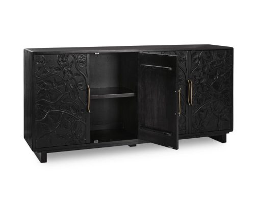 Classic Home Albero 4 Door Wood Buffet - Image 5