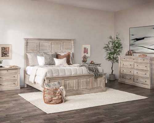 Classic Home Adelaide 9 Drawer Dresser Natural Cream Wash - Image 9