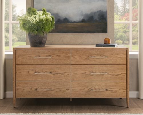 Classic Home Alisen 6 Drawer Dresser Napa Grove - Image 8