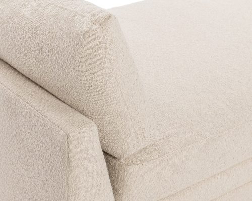 Classic Home Audrey Leather Backless Sofa Lush-Saddle - Image 6