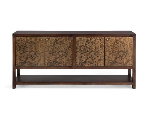 Classic Home Avara 4 Door Cabinet Brown - Image 2