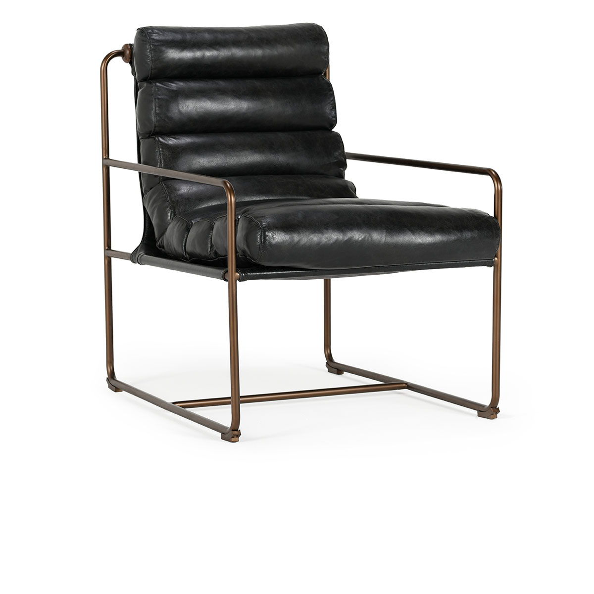 Classic Home Argo Accent Chair Jet Black