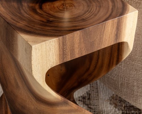 Classic Home Alia Accent Table Natural - Image 9