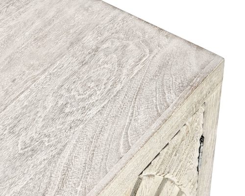 Classic Home Apollo 4 Door Cabinet Coastal White - Image 6