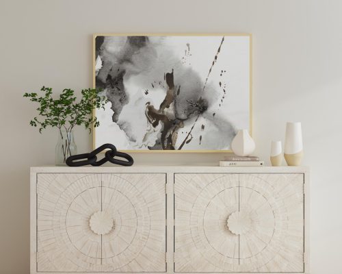 Classic Home Apollo 4 Door Cabinet Coastal White - Image 9