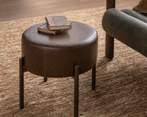 Classic Home Aimie Accent Stool - Image 8
