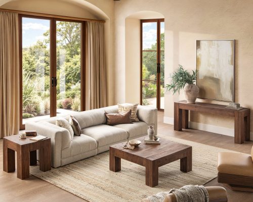 Classic Home Adalynne 3 Piece Sectional Beige - Image 7