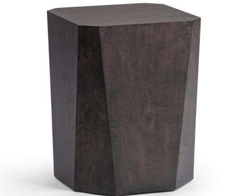 Classic Home Avena Square End Table Brown