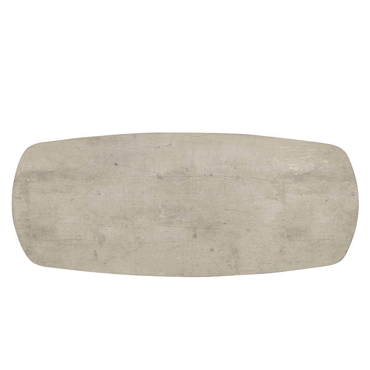 Classic Home Angus Solid Wood Desk Antique White/Distressed Gray - Image 6