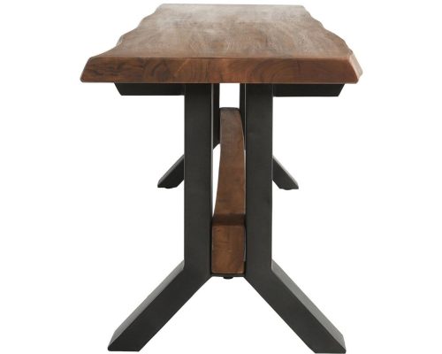 Classic Home Bellamy Bench Amber Brown - Image 3