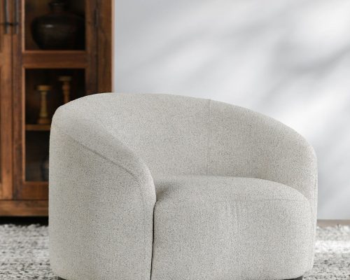 Classic Home Beverly Swivel Accent Chair - Image 4