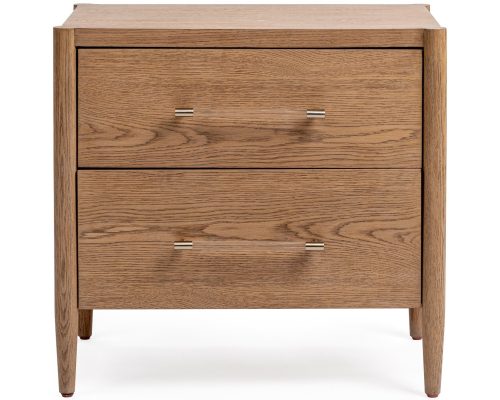Classic Home Alisen 2 Drawer Nightstand Napa Grove