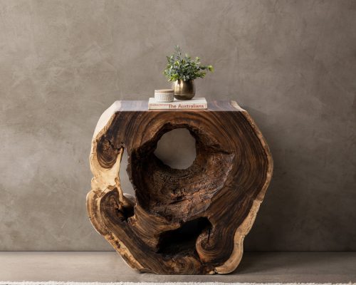 Classic Home Adrynia Console Table Dark Brown - Image 7