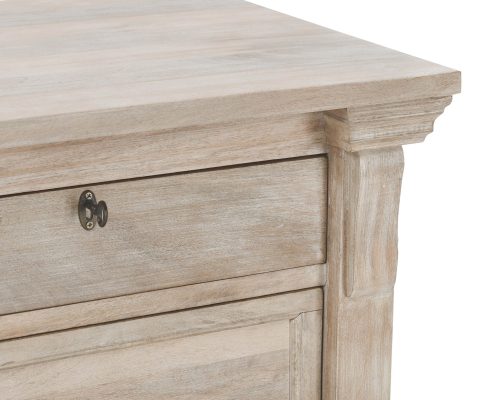 Classic Home Adelaide 9 Drawer Dresser Natural Cream Wash - Image 6