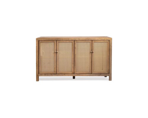 Classic Home Alvin 4 Door Cabinet Sandy Cove