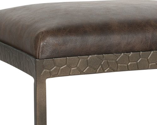 Classic Home Bose Leather Counter Stool - Image 4