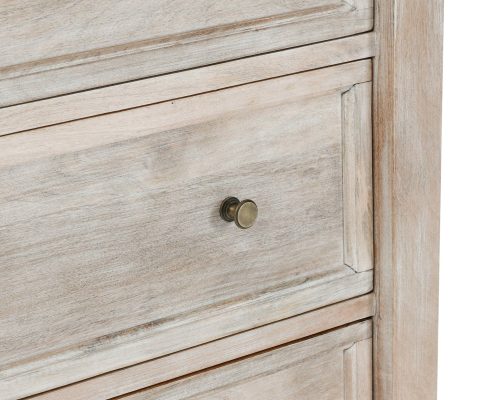 Classic Home Adelaide 9 Drawer Dresser Natural Cream Wash - Image 10
