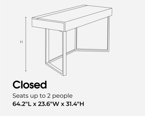 Transformer Table to Desk - The Savouring - Image 8