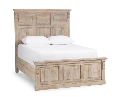 Classic Home Adelaide Eastern King Bed Natural/Cream Wash - Image 11