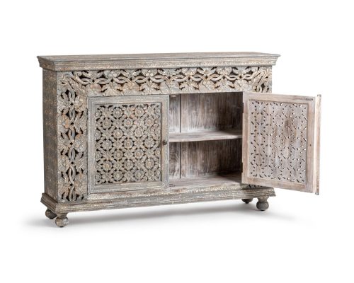 Classic Home Blair 2 Door Sideboard Heritage Cream - Image 3