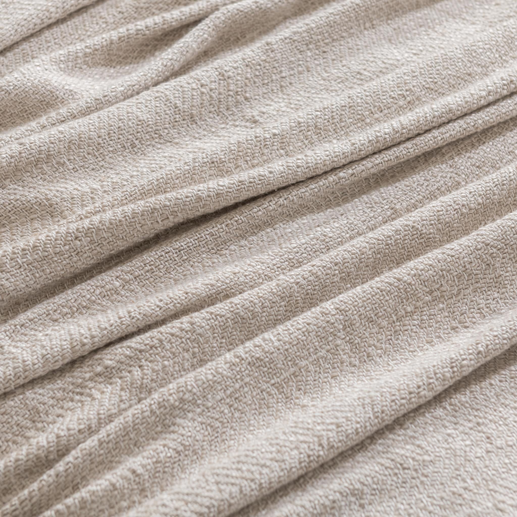 Classic Home Avani Blanket Natural - Image 10
