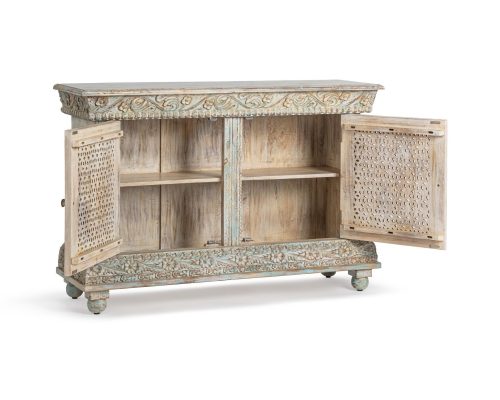 Classic Home Beth 2 Door Cabinet Seaside Blue - Image 3