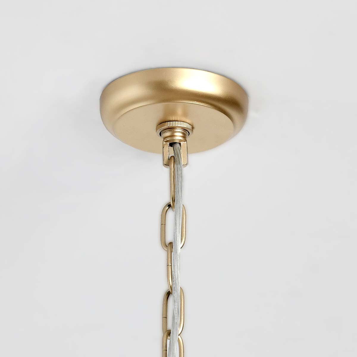 Classic Home Amanda Beaded Chandelier White - Image 3