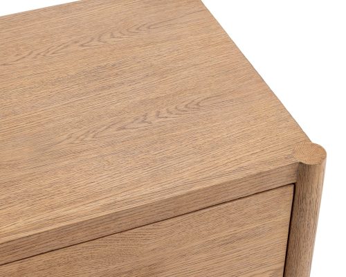 Classic Home Alisen 2 Drawer Nightstand Napa Grove - Image 5