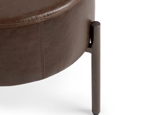 Classic Home Aimie Accent Stool - Image 5