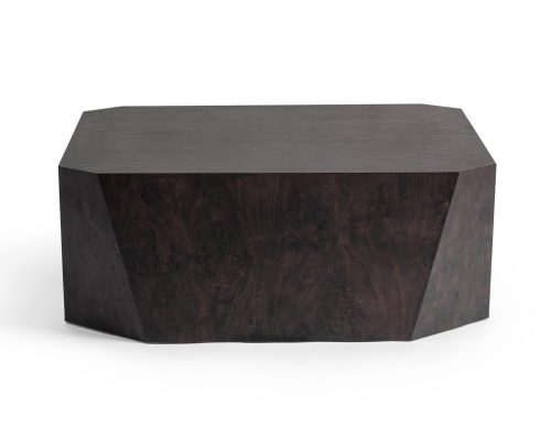 Classic Home Avena Square Coffee Table Brown - Image 2